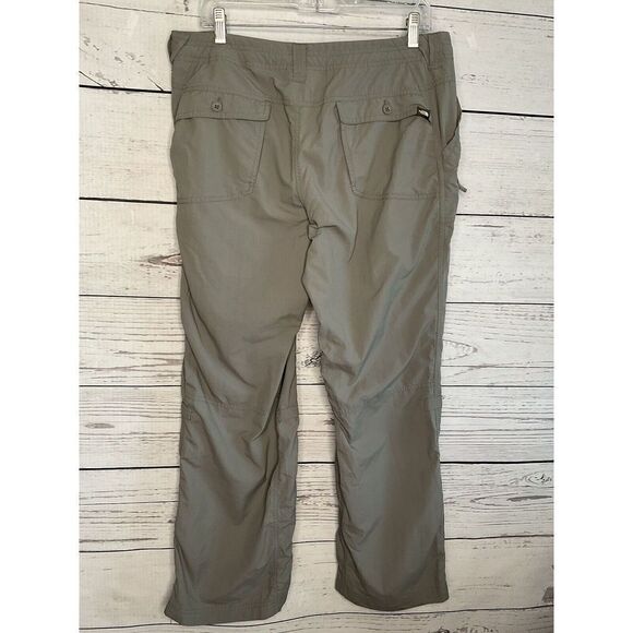 The North Face Nylon Hiking Pants Size 12 Short Gray Drawstring - Picture 3 of 10